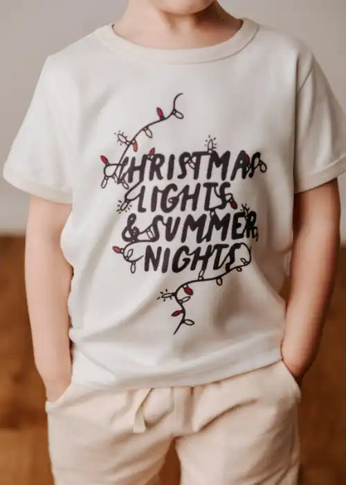 Christmas Lights & Summer Nights Bodysuit/Tee