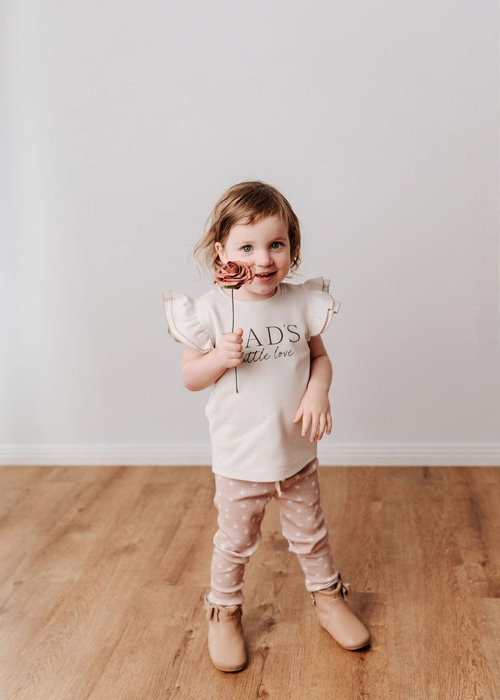 BODYSUIT/TEE-  Dad's Little Love Frill