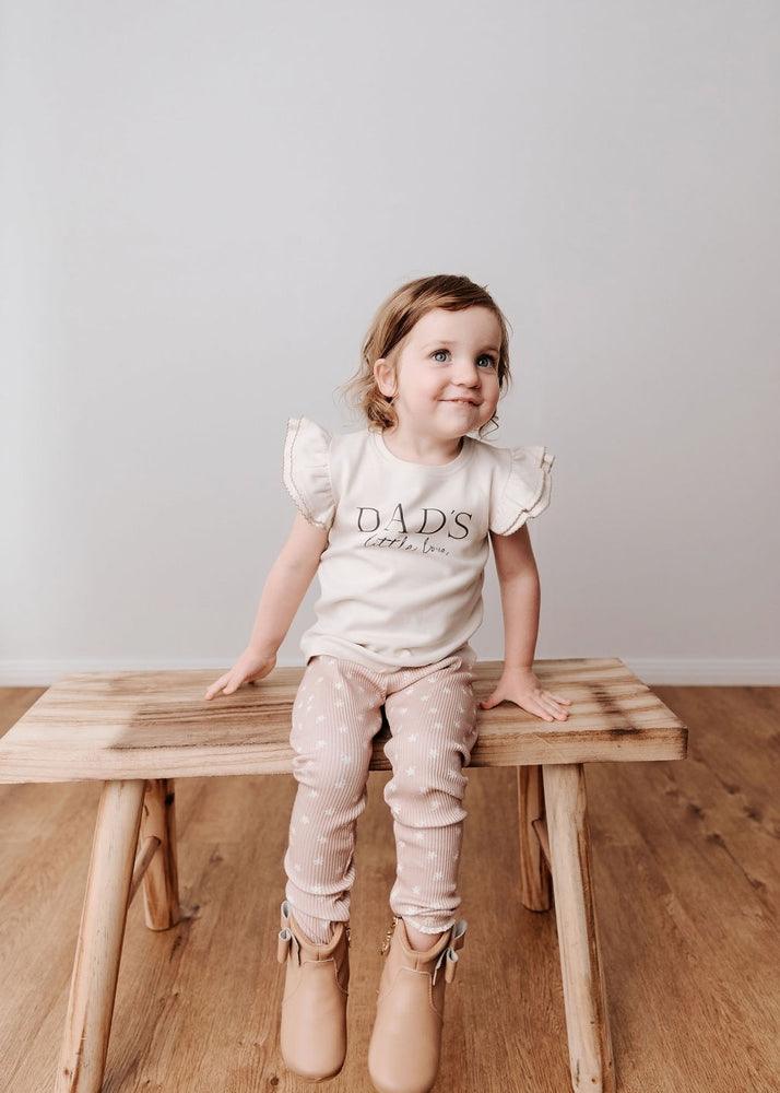 BODYSUIT/TEE-  Dad's Little Love Frill