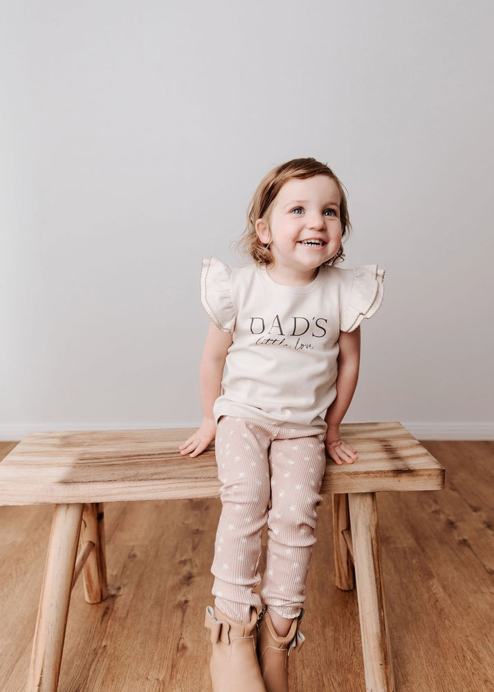 BODYSUIT/TEE-  Dad's Little Love Frill