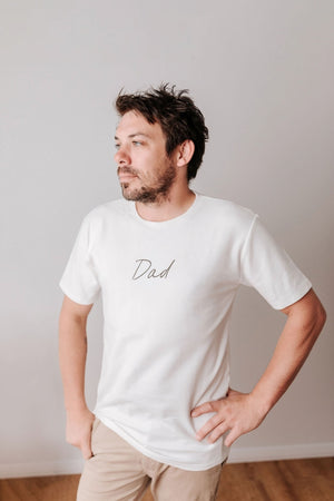 ADULT TEE - Dad Off White  PREORDER