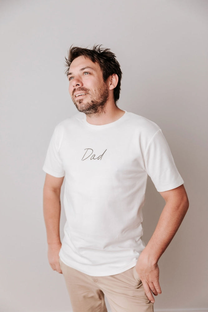 ADULT TEE - Dad Off White  PREORDER