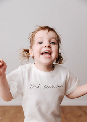 BODYSUIT/TEE-  Dad's Little Love  PREORDER