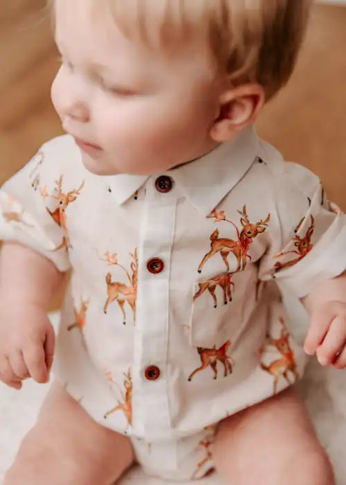 Prancer Collared Shirt