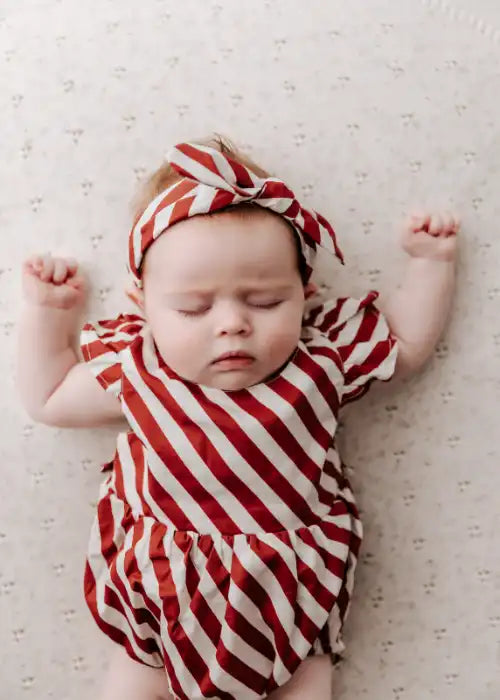 Candy Cane Playsuit/Dress