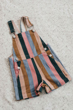 Denim Overalls - Retro Stripe  (Preorder Late Dec)