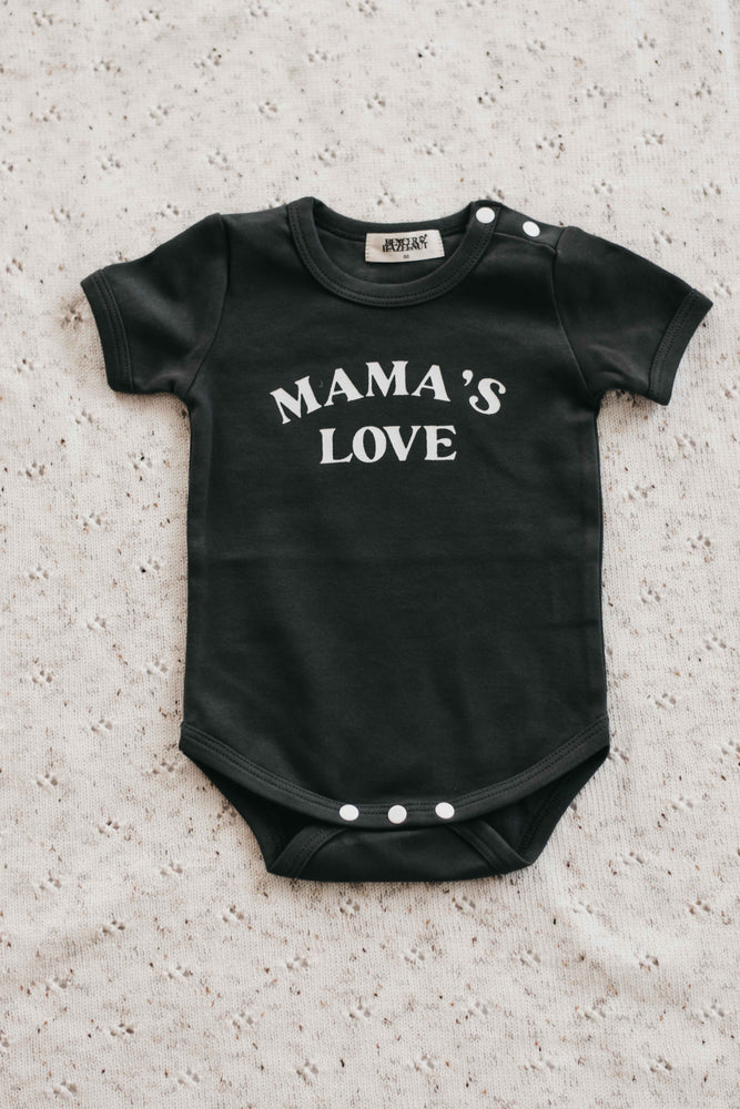 Charcoal Mamas Love Bodysuit