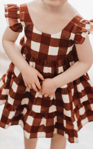 Gingham Playsuit/Dress