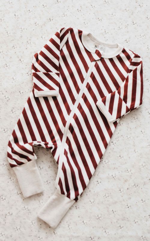 Candy Cane Zip Suit PREORDER OCTOBER