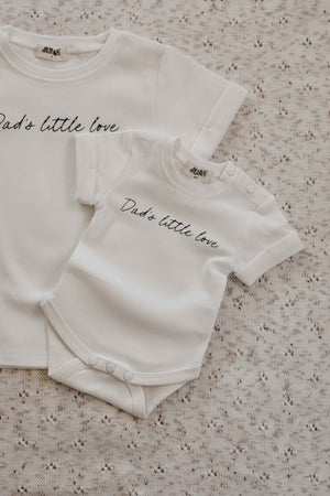 BODYSUIT/TEE-  Dad's Little Love  PREORDER