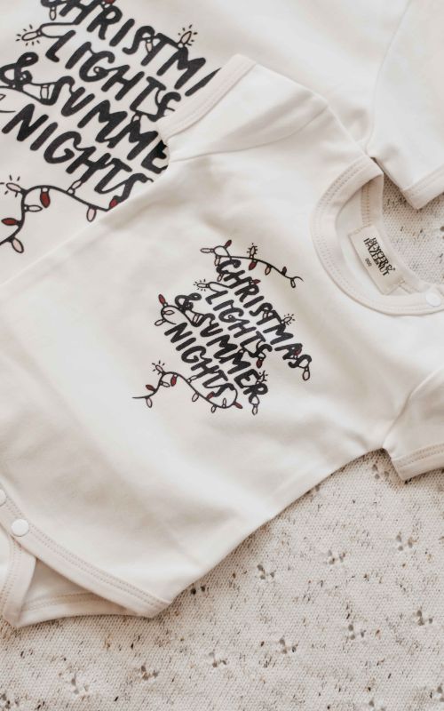 Christmas Lights & Summer Nights Bodysuit/Tee