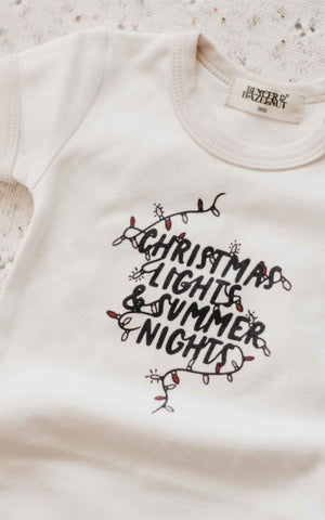 Christmas Lights & Summer Nights Bodysuit/Tee