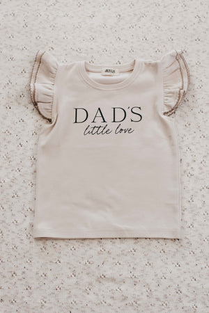 BODYSUIT/TEE-  Dad's Little Love Frill