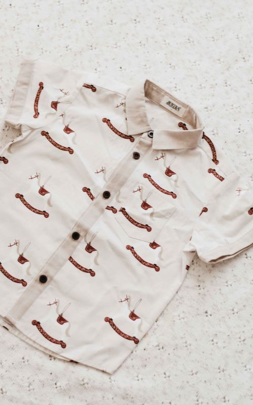 Rocking Horse Collared Shirt