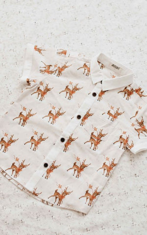 Prancer Collared Shirt