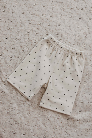 Charcoal Star Bike Shorts