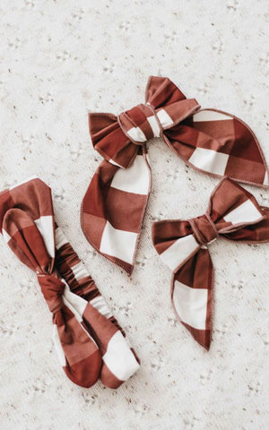 Gingham Bows - Various PREORDER OCTOBER