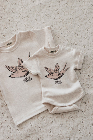 Little & Lucky Bodysuit/Tee