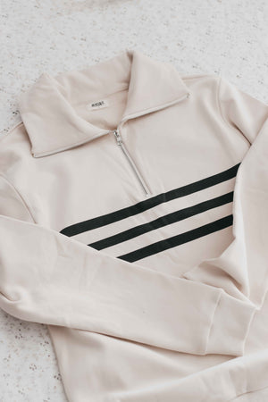 Adult Sweater - Neutral Stripe PREORDER MARCH