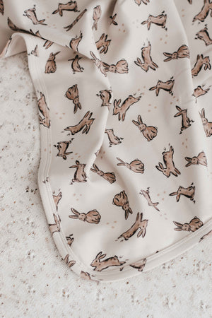 Jersey Swaddle - Bunnies PREORDER MARCH