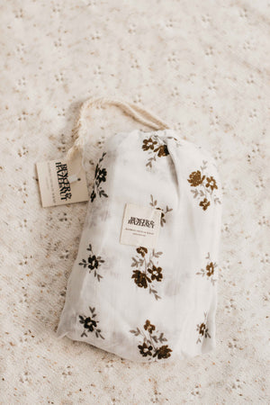 Bamboo Muslin Swaddle - Secret Garden