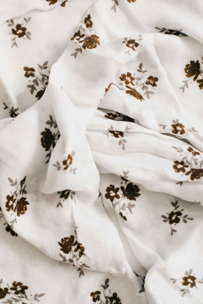 Bamboo Muslin Swaddle - Secret Garden