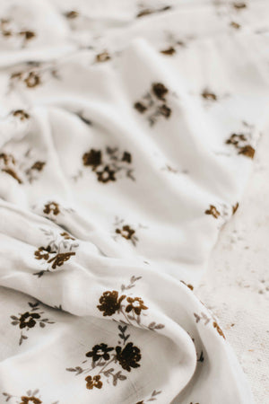 Bamboo Muslin Swaddle - Secret Garden