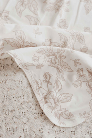 Jersey Swaddle  - Rose