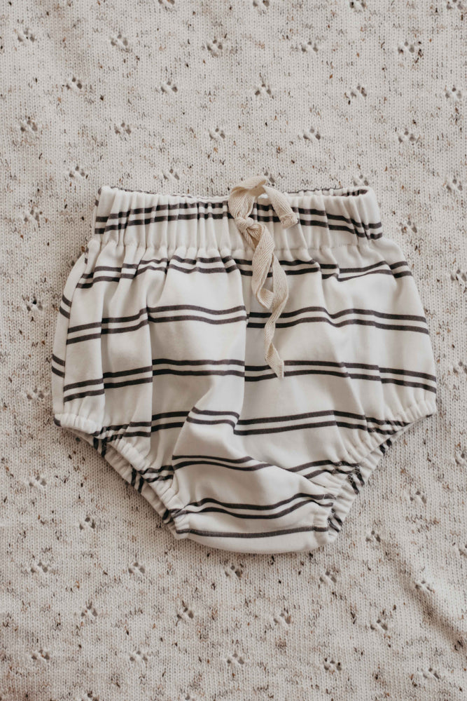 Charcoal Stripe Bloomers