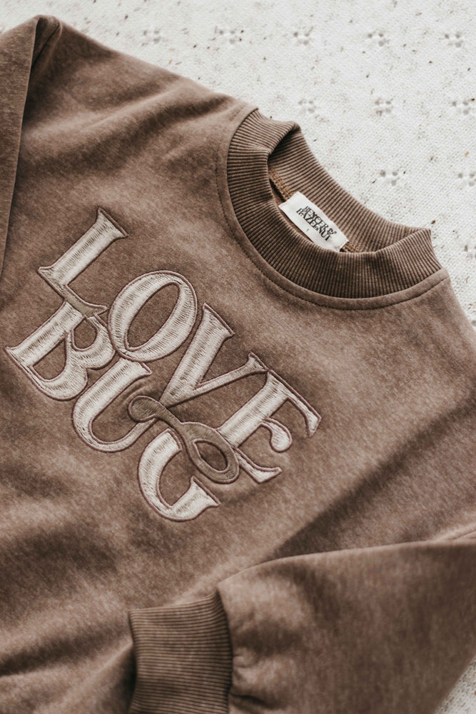 Love Bug Brown Sweater