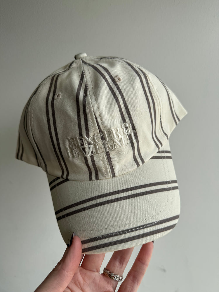 Charcoal Stripe Cap Child