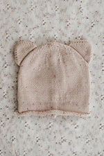 Lilac Knit Newborn Beanie